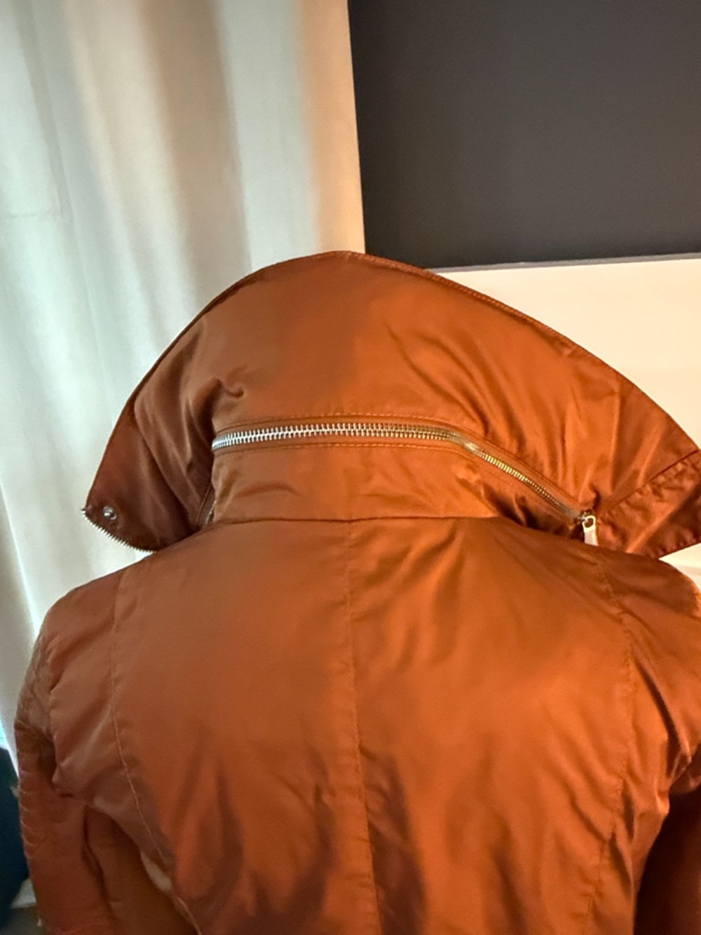 BCBGeneration Rust Utility Jacket with Zip Pockets - Picture 9 of 12